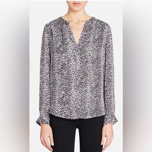 JOlE CARITA BLOUSE - Navy and White, XS